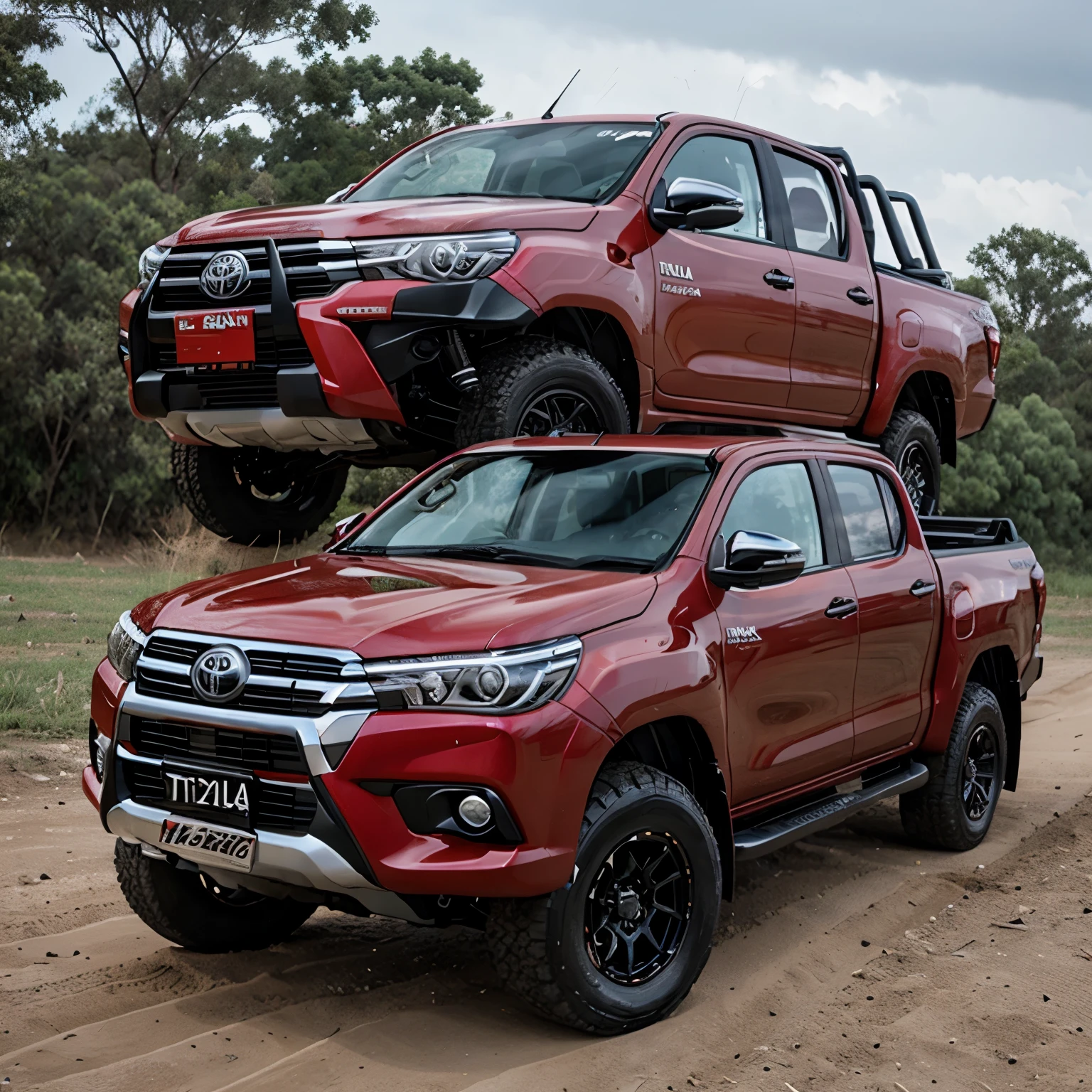 Make a Toyota Hilux modified budget of 45 lakh