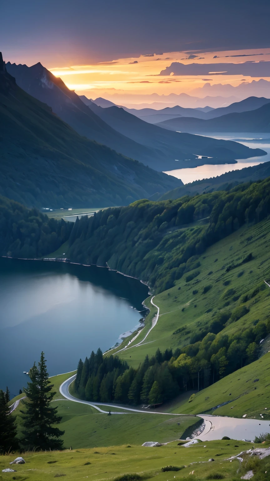 Logo, Amazing, 8K, Tabletop, Raw Photo, Amazing, Top Quality, High Quality, High Definition, Real, Ultra HD, Night, Wind, Story Poetry, Beauty of Mountains and Forests, Grasslands of the World, Silence and Beauty, Vast land, lakeside, amazing scenery, beautiful natural scenery