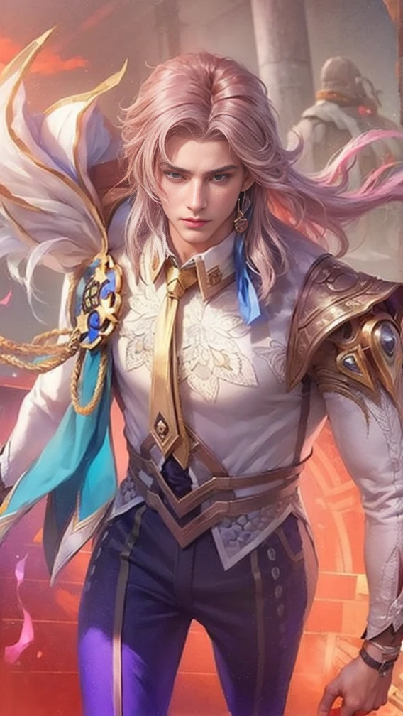 ((male:1.5)),(photorealistic:1.4), best quality, masterpiece, ultra high res, 1man, (detailed face:1.2), (detailed eyes:1.2), (detailed hair:1.2), (detailed clothes:1.2), 4k, (detailed color:1.2),