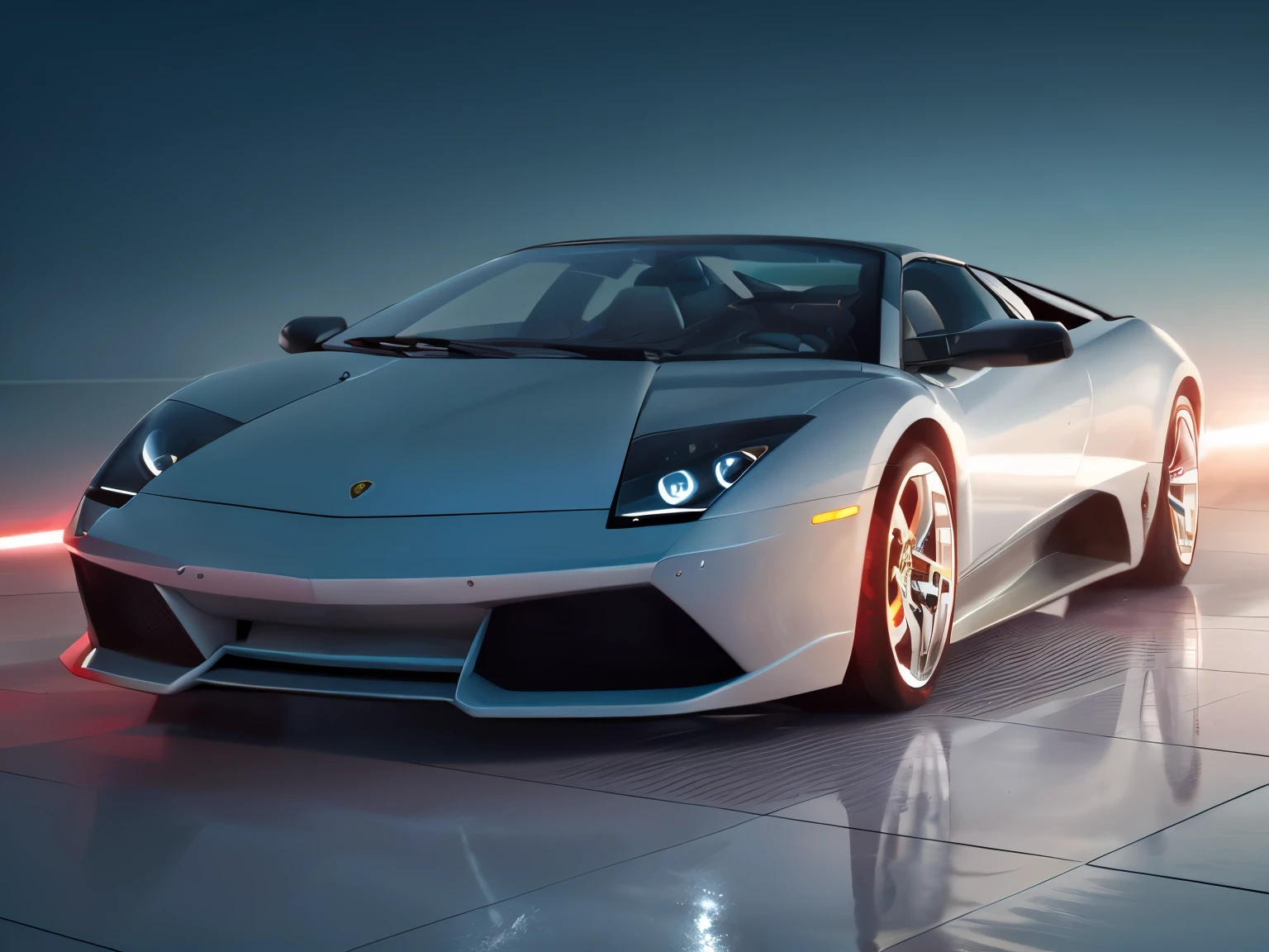 concept: lamborghini murcielago color red

quality:(highest quality, 4k, High resolution, masterpiece:1.2), Super detailed, (real, photorealistic:1.37), High quality artwork, 

illumination: [carhelper:photohelper], Retrofutur, motion blur, CinemaHelper, Chrome reflections, sun flare, Extremely detailed, Intricate details