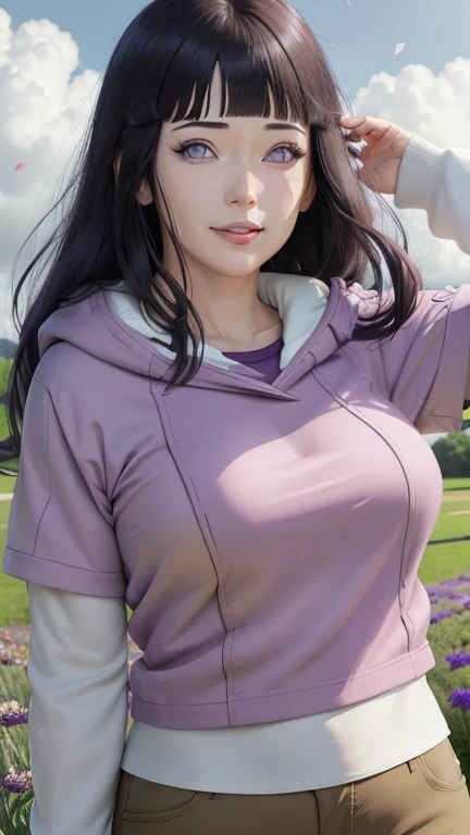 (Masterpiece), 1girl, high quality, best quality, extremely detailed eyes, extremely detailed body, blush, highly detailed, Nico robin, one piece, Long Straight black hair, blue eyes,  looking at viewer, smile, big breasts, closed mouth, 1girl, purple jacket, upper body, open clothes, eyewear on head, hair slicked back, red sweater