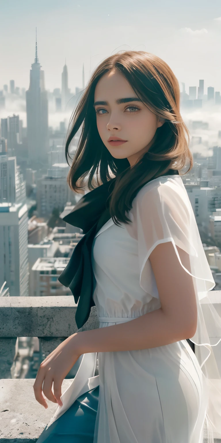 (1 chica:1.3), Solo, (((Very cara detallada)))), ((ojos y rostro muy detallados)))), Hermosos detalles ojos, partes del cuerpo__, arte oficial, Fondo de pantalla unificado 8K, super detailed, Hermoso and Hermoso, Hermoso, obra maestra, Mejor calidad, original, obra maestra, super fine photo, Mejor calidad, super high resolution, realismo realista, luz de sol, retrato de cuerpo completo, belleza extraordinaria, dynamic pose, cara delicada, ojos vibrantes, (desde el frente), Lleva un traje de Spider-Man., esquema de color rojo y negro, Spider, fondo muy detallado del techo de la ciudad, techo, con vistas a la ciudad, cara detallada, fondo ocupado complejo detallado, desordenado, Gorgeous, blanco lechoso, piel muy detallada, detalles de piel realistas, visible pores, Enfoque claro, volumetric fog, 8k hd, DSLR, alta calidad, film grain, Piel blanca, photographic realism, lomography, Futuristic dystopian megalopolis, translucent half nude
