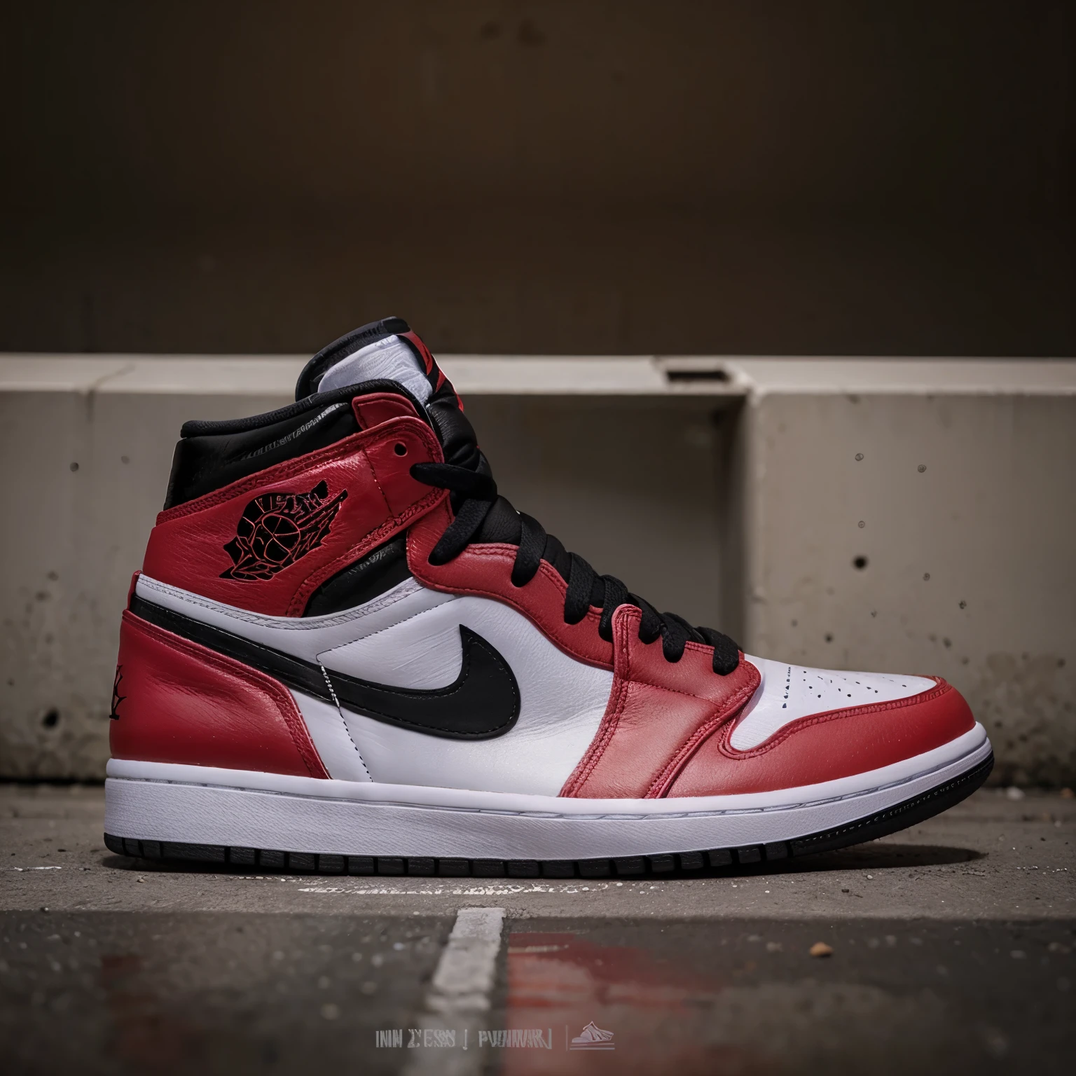Un logo de sneakers jordan 1 siendo lavados