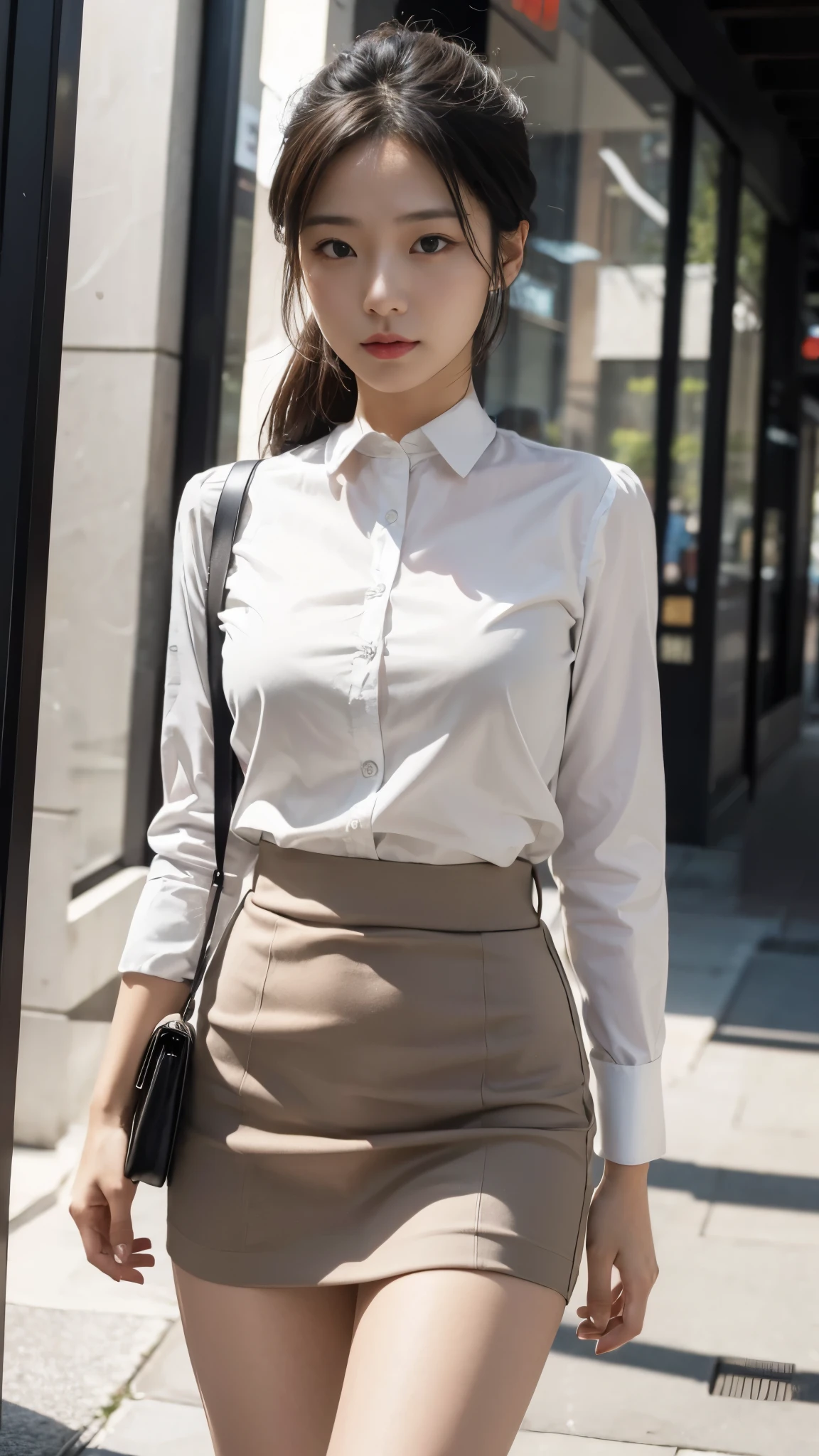 (Ultra high definition)(masterpiece)(very detailed)(high quality)(最high quality)16k,office lady clothes