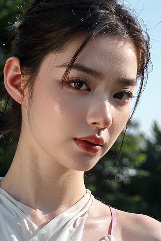 white shirt,1girl,best quality,masterpiece,illustration,an extremely delicate and beautiful,CG,unity,8k wallpaper,Amazing,finely detail,masterpiece,official art,extremely detailed CG unity 8k wallpaper,incredibly absurdres,huge filesize,ultra-detailed,highres,extremely detailed,beautiful detailed girl,light particles,realistic,x-ray,soft light,full frontal,