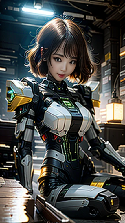 ((Best quality)), ((masterpiece)), (highly detailed:1.3), 3D,Shitu-mecha, beautiful cyberpunk women with her mecha in the ruins of city from a forgoten war, ancient technology,HDR (High Dynamic Range),Ray Tracing,NVIDIA RTX,Super-Resolution,Unreal 5,Subsurface scattering,PBR Texturing,Post-processing,Anisotropic Filtering,Depth-of-field,Maximum clarity and sharpness,Multi-layered textures,Albedo and Specular maps,Surface shading,Accurate simulation of light-material interaction,Perfect proportions,Octane Render,Two-tone lighting,Low ISO,White balance,Rule of thirds,Wide aperature,8K RAW,Efficient Sub-Pixel,sub-pixel convolution,luminescent particles,light scattering,Tyndall effect