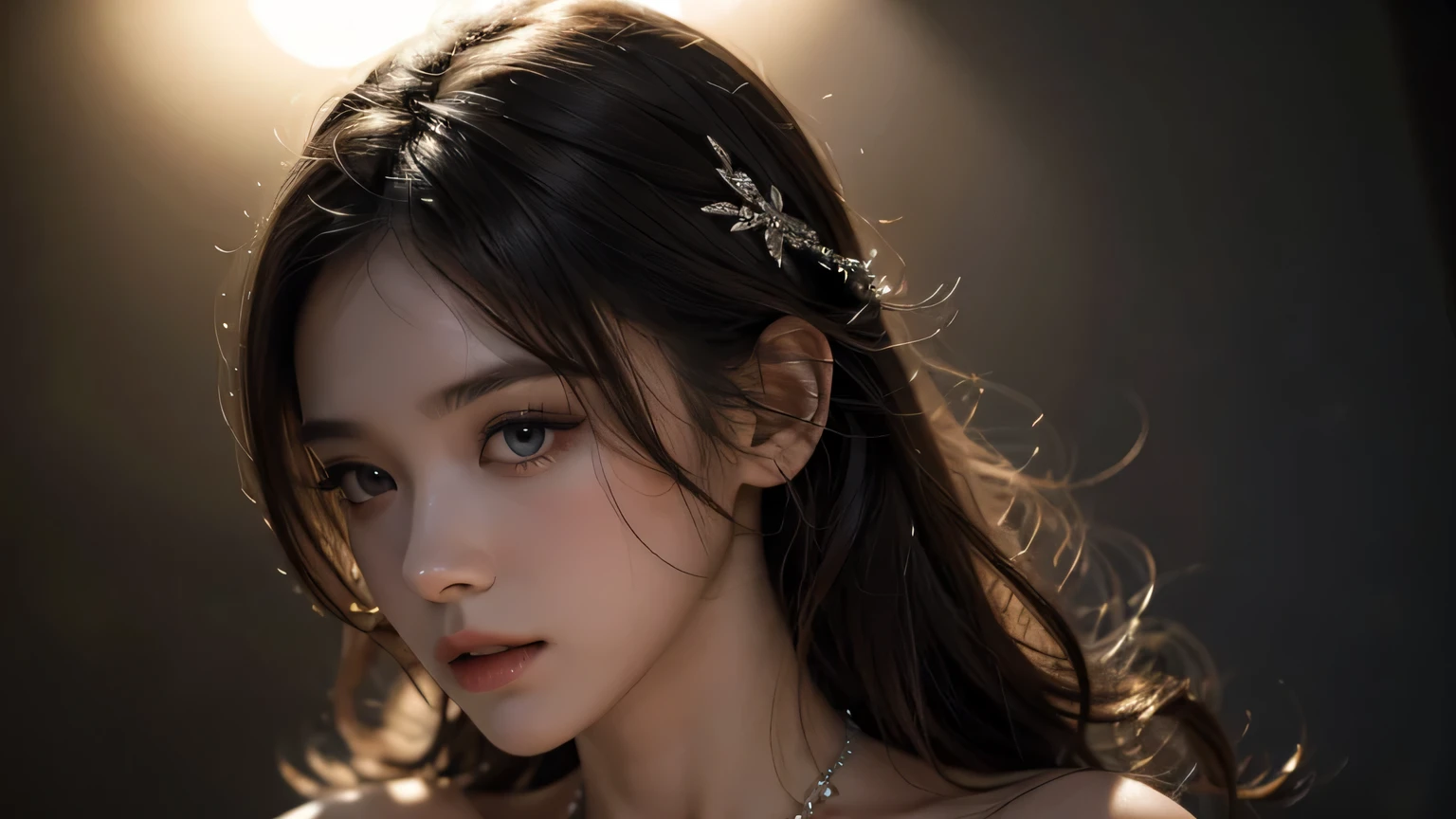 High-quality work，Realistic works，Super premium graphics，8K HD CG works，high quality graphics，High-definition and exquisite CG works，10x pixels，Ultra-fine details：1.1，Advanced technical details：1.1Realistic photo effects，Interior lighting effects：1.5，natural soft light：1.5. Light effect（Virtual light effects：1.8），ultra high resolution a girl，rainbow colored hair，Romanticized nature，curls，A dreamlike realm，light white and light red，Very good atmosphere，exquisite，CG rendering，Detailed rendering
