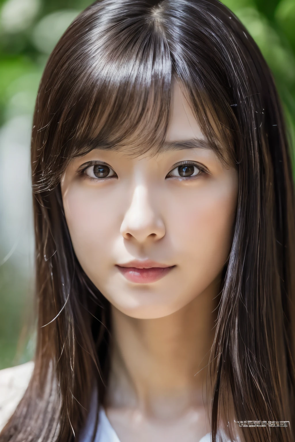 (masterpiece:1.3), (Photorealsitic, Raw photography, top-quality: 1.4), Skinny Japanese woman, 30 years old, (1girl in), (Lifelike face), detailed face, detailed eyes, (A dark-haired, Long hair:1.3), (real looking skin), (silver camisole), Ultra high resolution, A hyper-realistic, high-detail, 