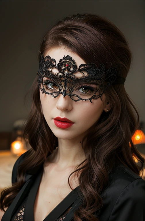 (A portrait shot,)1girl,(vampire),(wearing a black neopunk dress),(dark fantasy),(ancient|victorian),(sexy),(wearing a lace mask),(wearing a jacket),(outdoors),(best quality,4k,8k,highres,masterpiece:1.2),(ultra-detailed),(realistic,photorealistic,photo-realistic:1.37),(HDR),(UHD),(studio lighting),(ultra-fine painting),(sharp focus),(physically-based rendering),(extreme detail description),(professional),(vivid colors),(bokeh),(portrait),(dark ambiance),(sensual),(mysterious),(ethereal),(pale skin),(red lips),(intense gaze),(elegant pose),(lush greenery in the background)