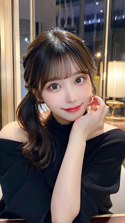 table top, highest quality, figure, Super detailed, finely, High resolution, 8k wallpaper, 完璧なダイナミックな構figure, detailed and beautiful eyes, ladies fashion summer,ponytail,small breasts natural color lip, bold sexy pose,Harajuku、20 year old girl、cute、sexy shot looking at camera