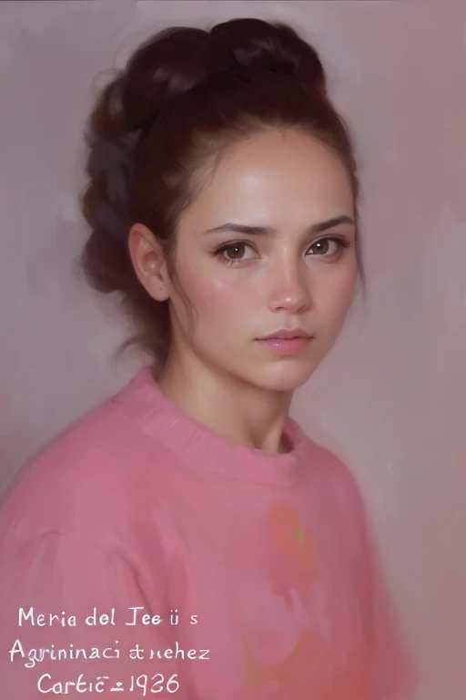 (Mejor calidad,4k,8K,high resolution,obra maestra:1.2),ultra detallado,(realista,photorealista,photo-realista:1.37),retratos,ojos cafes detallados,labios detalladospelo ?????,impresionantes rasgos faciales,Creative atmosphere,art studio,Caballete,Cepillo de pintura,castillo espeluznante,disturbing atmosphere,gloomy lighting,atmospheric environment,sombras profundas,colores oscuros,aura misteriosa,detalles impresionantes,painted acrylic paint bottle, caja de acuarela, Cepillo de pinturaes, paleta, talento,artista profesional,passionate expression,inspiration,obra maestra,tecnica de pintura,proceso creativo,enfocado,concentration.