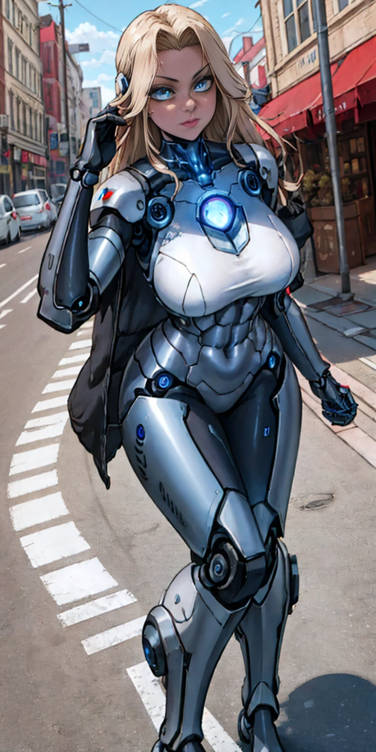 There is a woman in a robot suit posing next to an ancient building, Beautiful white girl half cyborg, Cute cyborg girl, Beautiful girl cyborg, Perfect Robot Girl, Cyborg girl, Young cyborg grady, Beautiful Female Robot, Beautiful robot woman, cyborg girl, perfect cyborg female, porcelain cyborg, Female robot, Beautiful cyborg images