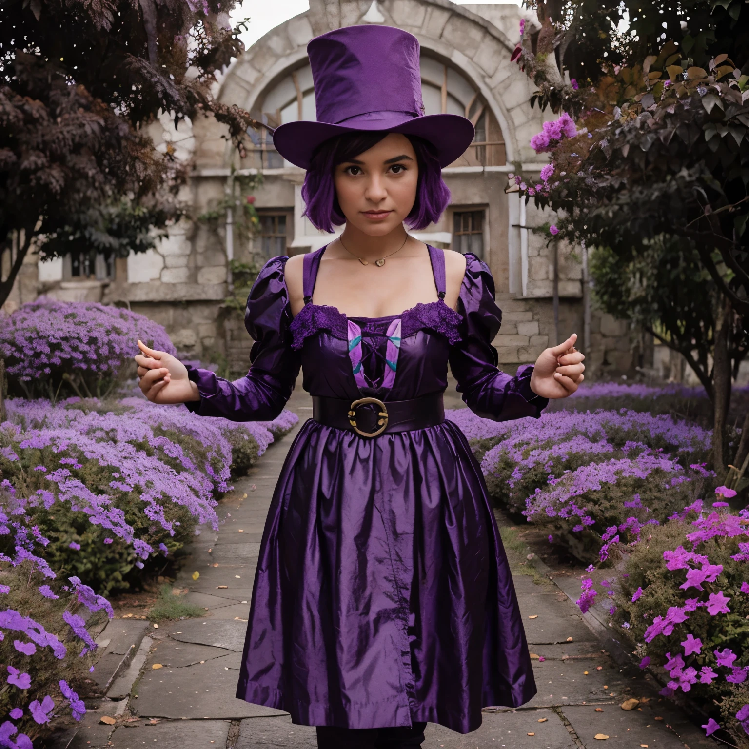Genera una imagen de Wili Wonka