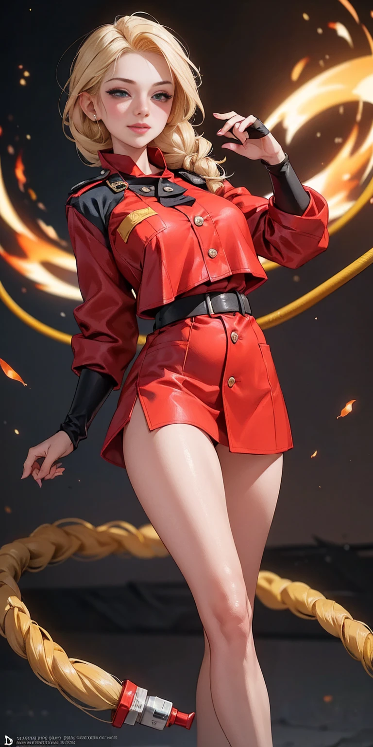(nsfw, vulgar art:1.2), (2d style:1.2), (artwork:1.2), (lineart:1.33), , by (Satoshi Kon:1.2) BREAK, best quality, masterpiece, 8k, (hdr:1.1), (cinematic:1.2), (firefighter's outfit, firefighter's outfit:1.4), (medium breast:1), elsa of arendelle, long hair, smile, blue eyes, (blonde hair:1.3), braid, single braid