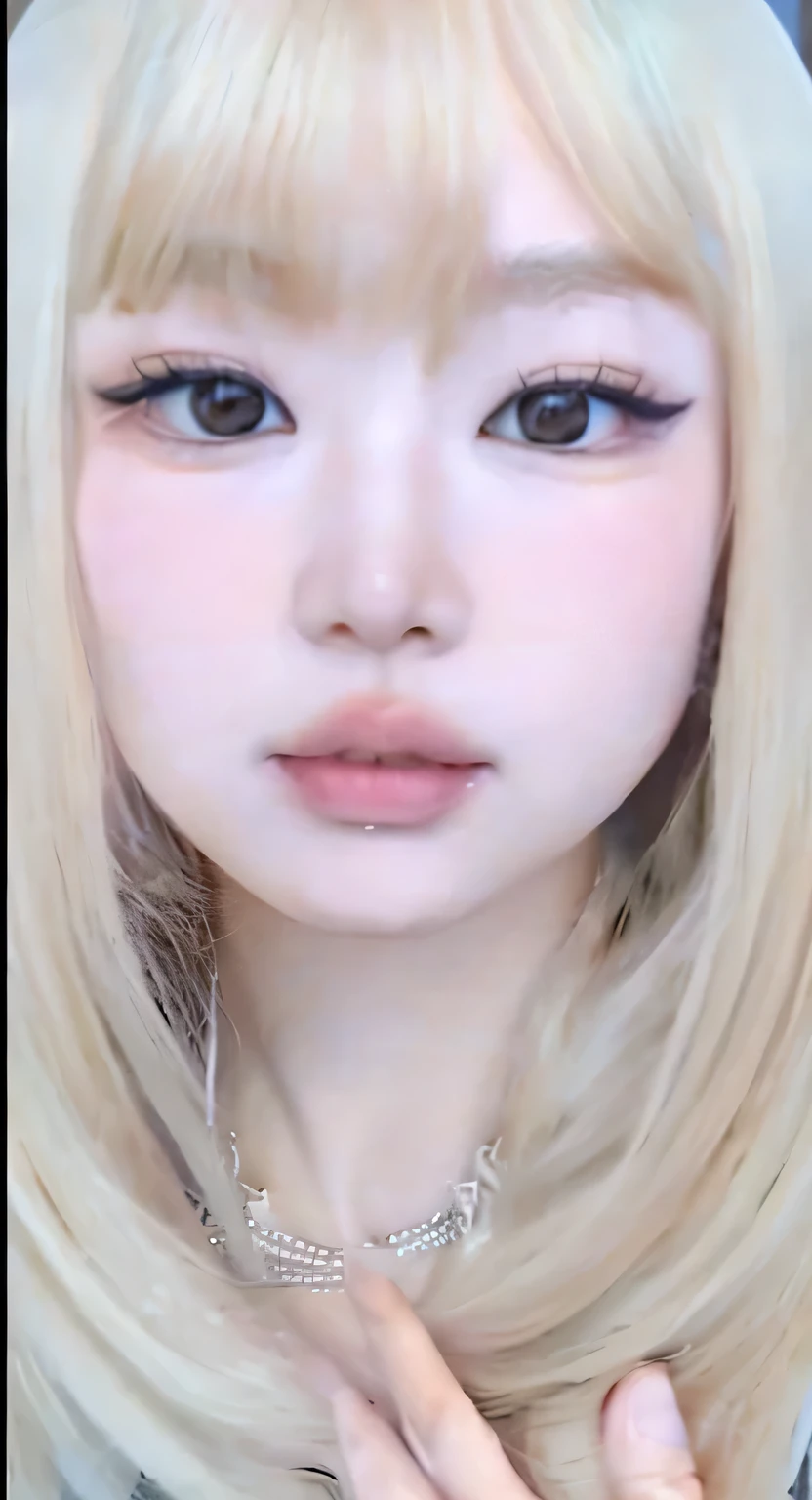 Crouched down and staring at you.、Heavy makeup、Eyeshadow purple、Gal clothes、Flashy accessories、Bright expression、Younger, brighter, whiter skin、Gloss Face、Cheek gloss、Best Looks、Blonde reflection、Platinum blonde hair with dazzling golden highlights、shiny bright blonde hair,、Super long, silky straight hair、Shiny beautiful bangs、Very long eyelashes、Big eyes、Perfect beauty、Ample breasts、Sexy big boobs, beautiful sexy cute looking pretty face、A strong wind blows my hair in front of my face、Cute and sexy eyes hidden behind long bangs、Eyes welling up with tears、Gal clothes、Sparkling eyes,(Open your mouth:1.1),(Sticking out tongue:1.4)、Gal Makeup