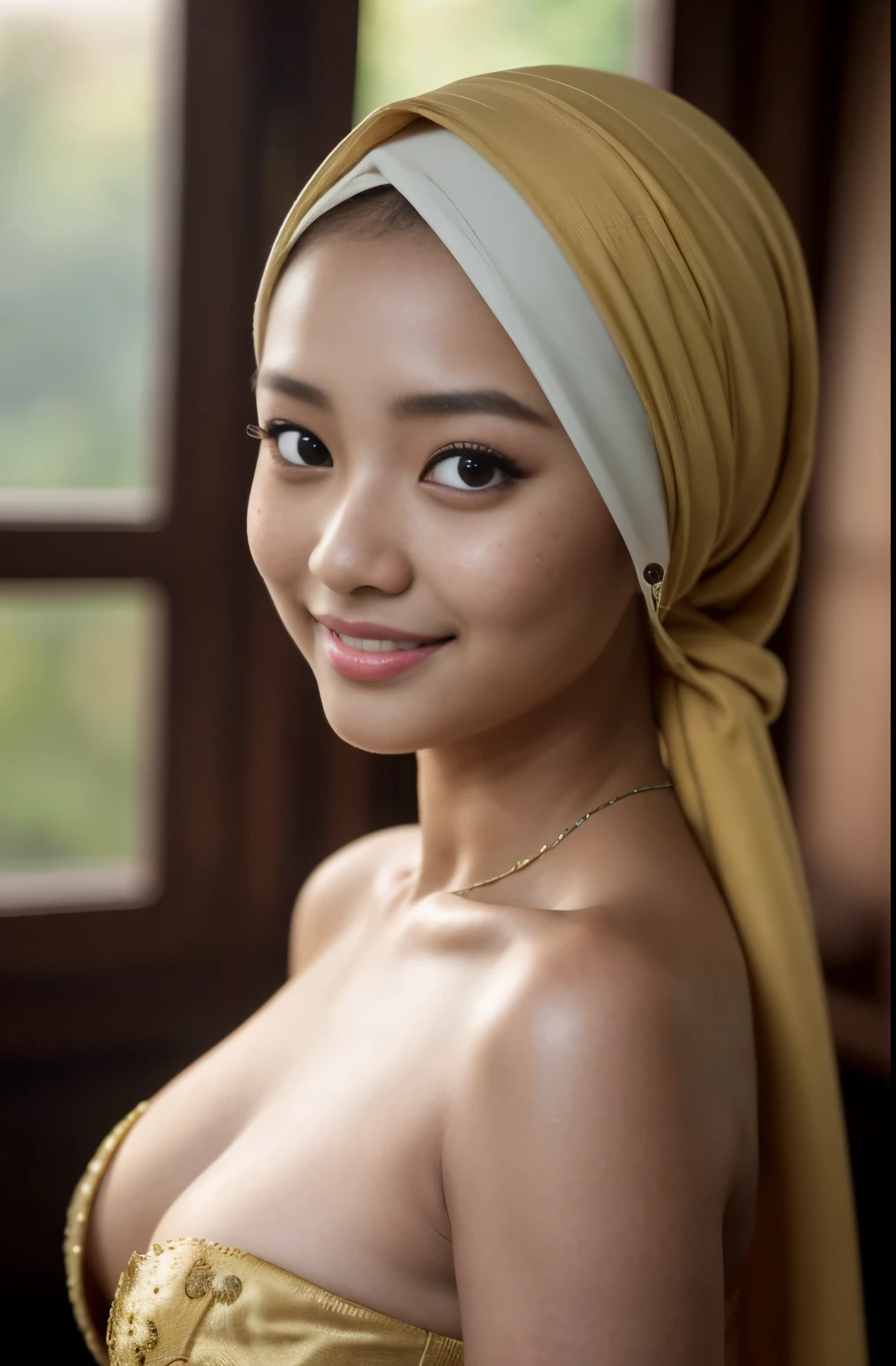 tzuyu, iu, yooa, bellydancer, cleavage, two beautiful javanese and chinese with hijab and few soft freckles, mole below eyes, detail skin texture, smile, , dramatic light , Rembrandt lighting scheme, (hyperrealism:1.2), (8K UHD:1.2), (photorealistic:1.2), shot with Canon EOS 5D Mark IV, detailed face, detailed skin texture, 35mm, over-the-shoulder shot,cool-toned color grading, Deep Focus cinematography effect, Natural Lighting, high quality, ultra detail, 8k resolution,