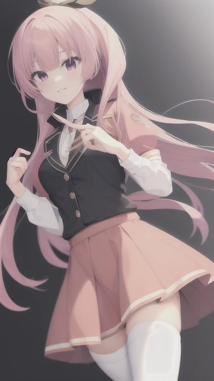 1 chica, solo, Mitsukasa Ayase, uniforme de la academia kikka, pantys,  high resolution, absurdos,