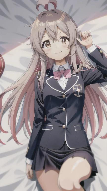 Anime Cabello Rosa Sonrisa Gran Signo De La Paz, uniform