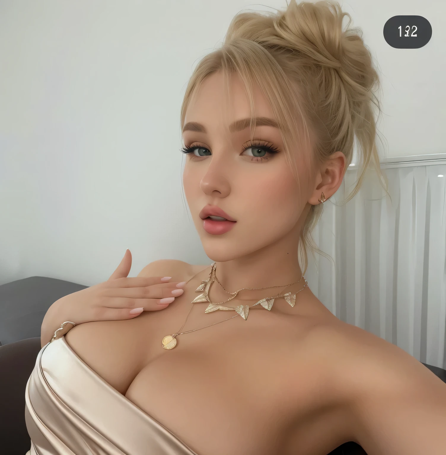 mujer rubia con un pecho muy grande posando para una foto, irina nordsol kuzmina, yelena belova, 18 years, retrato de kim petras, olga buzova, estilo de julia razumova, Dasha Taran, anna nikonova aka new milkmaid, modelo de instagram, diosa rubia, julia gorokhova,
