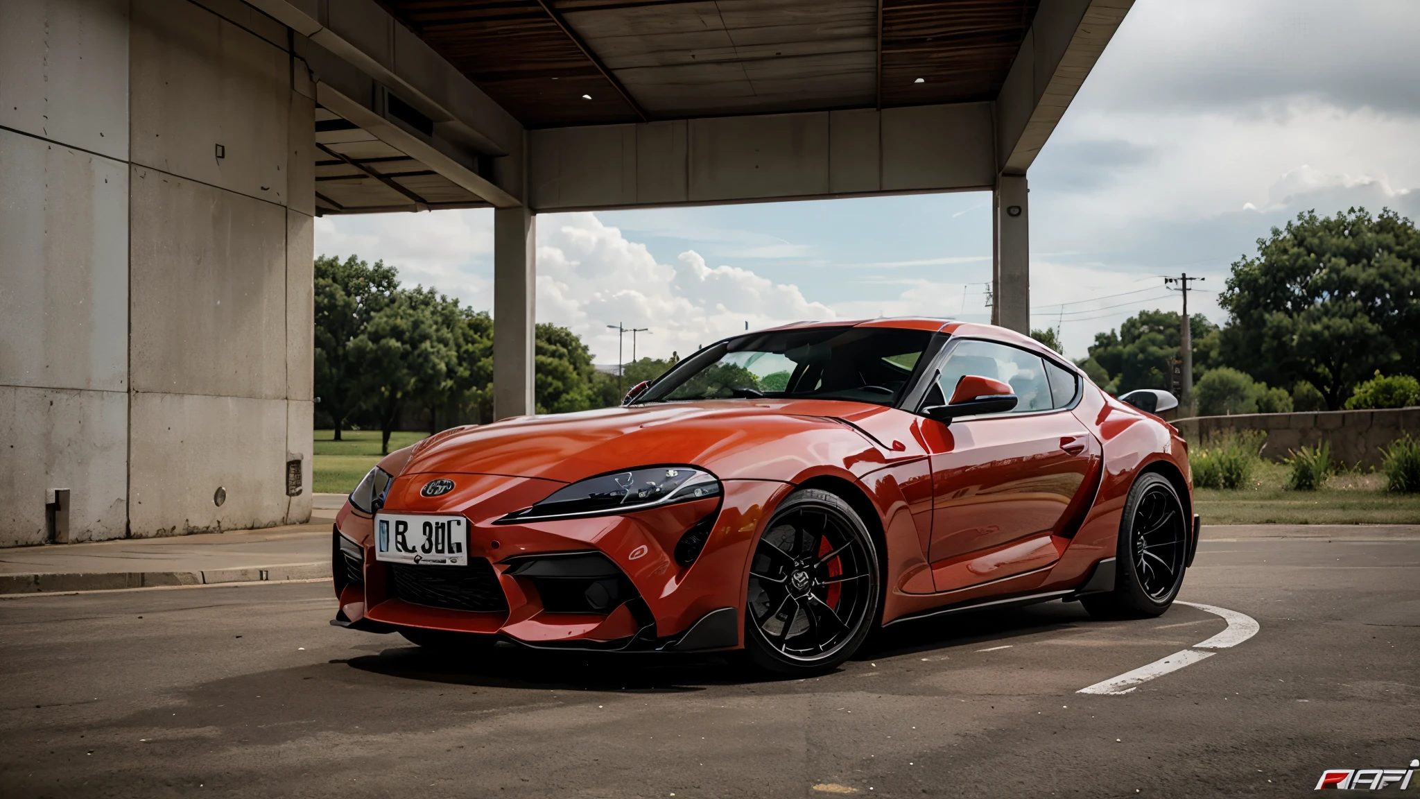 Toyota supra mk4 como un transforme 