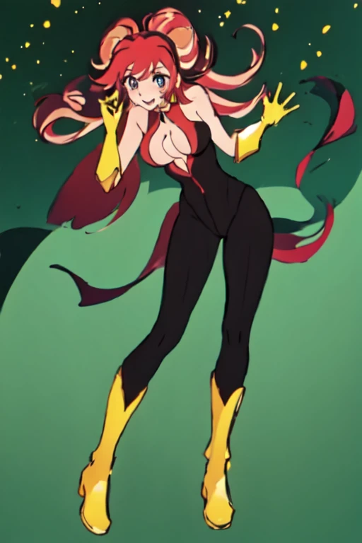 masterpiece, Highest quality, alone, One girl,Outdoor,View your viewers,
cutie Honey,Bodysuits,boots CutieHoney
