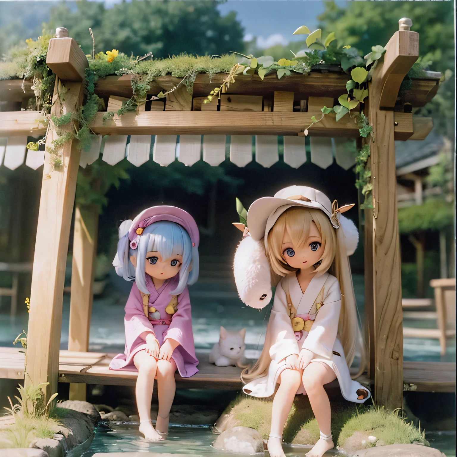Armin Girls Chibi Naked Hot Springs Inn