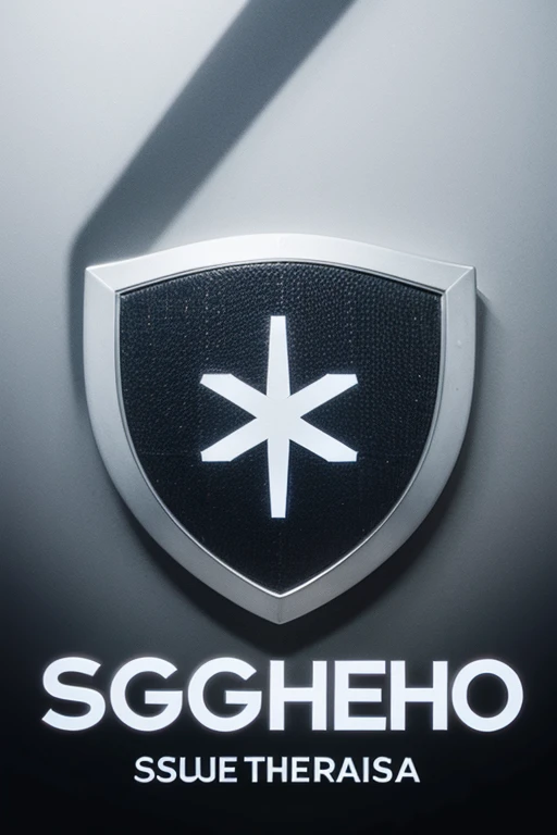 Logo para empresa de seguridad sobre echo