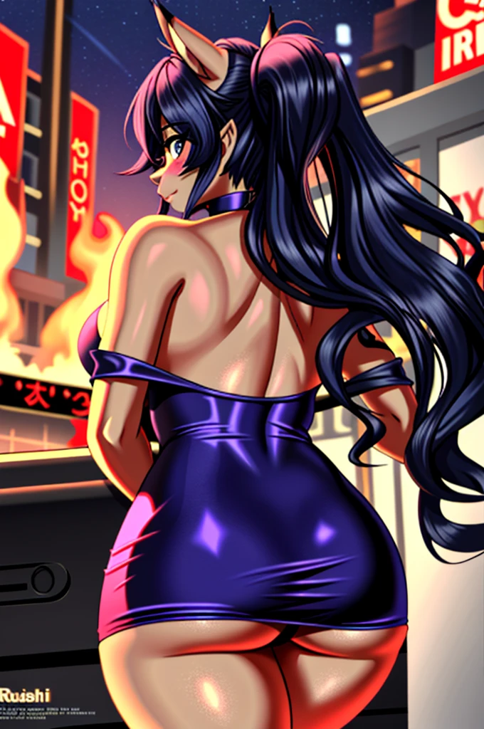 Draft Sketch (nsfw)))), uploaded the e621, beautiful and detailed,woman (((female))) ((anthro)) fox, Ross Tran, by ruan jia, by zaush, by foxovh, lighting cinematic, seductor, fox, thighighs, (huge chest) foxovh 1girls ai_generated bare_shoulders big_breasts, (blush, twintails, long hair, hair between eyes, ((streetwear clothes)), city, outdoors, night, movie poster, extremely detailed 8K, smooth, high resolution, ultra quality, cinematic lighting, ambient occlusion, hd, 2k, 4k, 8k, 16k, extremely detailed anime, n, wide shot, atmospheric lighting, very sexy, lift skirt, random low back angle, uncensored, nsfw, sin censura), she has a atractive body, super sexy thick, beautiful face, beautifull long blue hair , super hot, a , she is atractive with a naughty face, she is cute and sexy as the same time, and she is staring at the viwer with desire..., blue eyes, carmelita