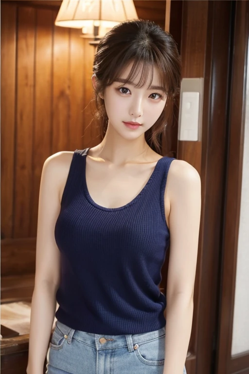 Top quality, 1 beautiful korea woman tanktop