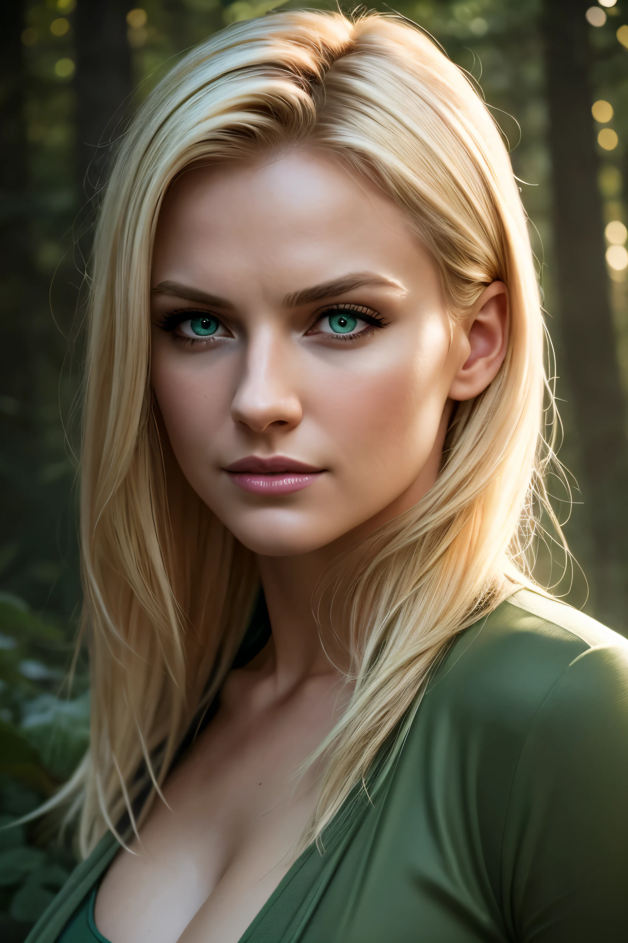 design, interrior, interriordesign Masterpiece, best quality, (highly detailed raw photo:1. 5), 8k render in octane, volumetric lighting, volumetric shadows, portrait of a blond woman, (reflexes:1.2), (angry and passionate look), light green eyes, (smiling)
forest background