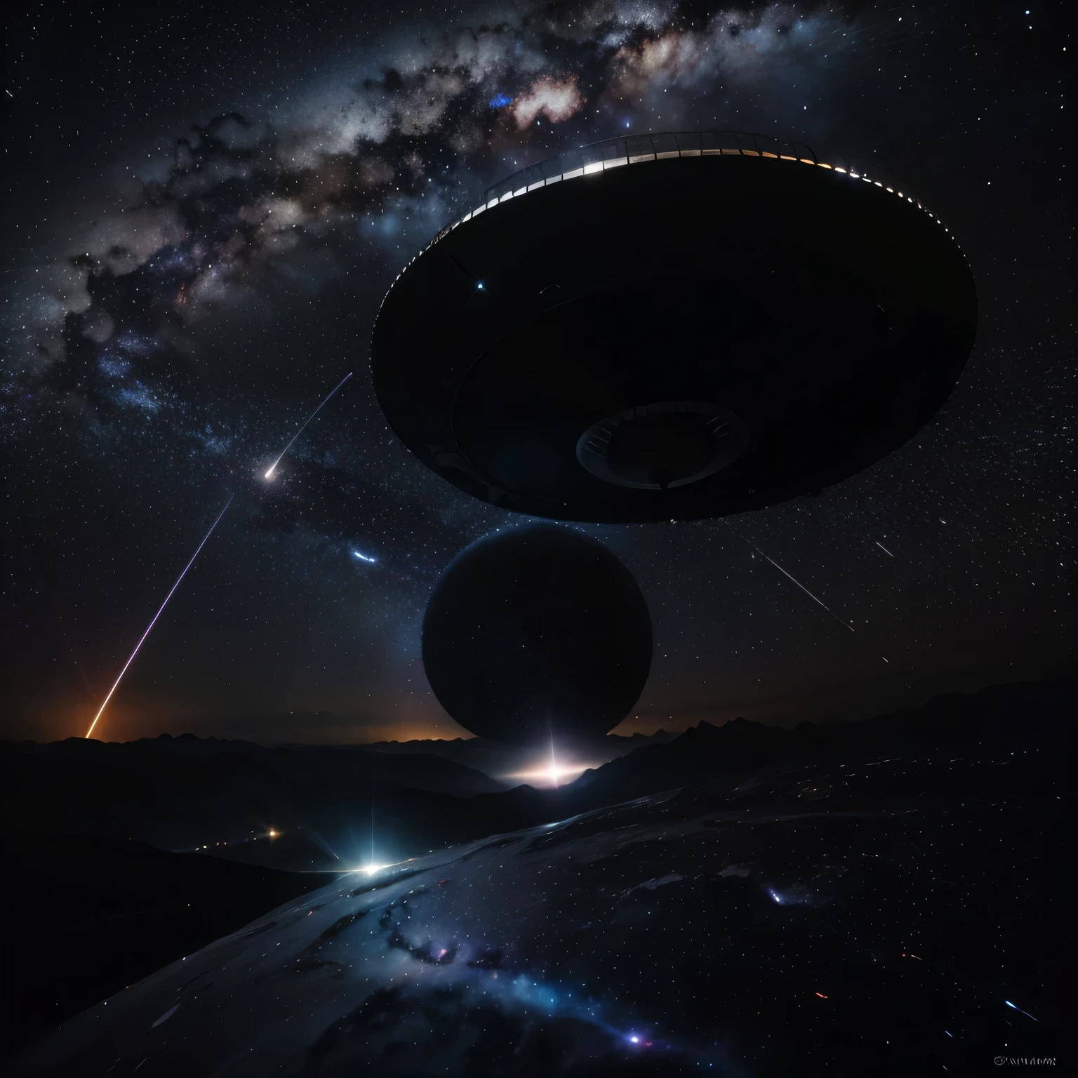 Univers, cosmos, Meteor shower, comète, infini, supernova, quazar, magnetar, galaxy, trou noir, planetes, etoiles, futur, pulsar, espace