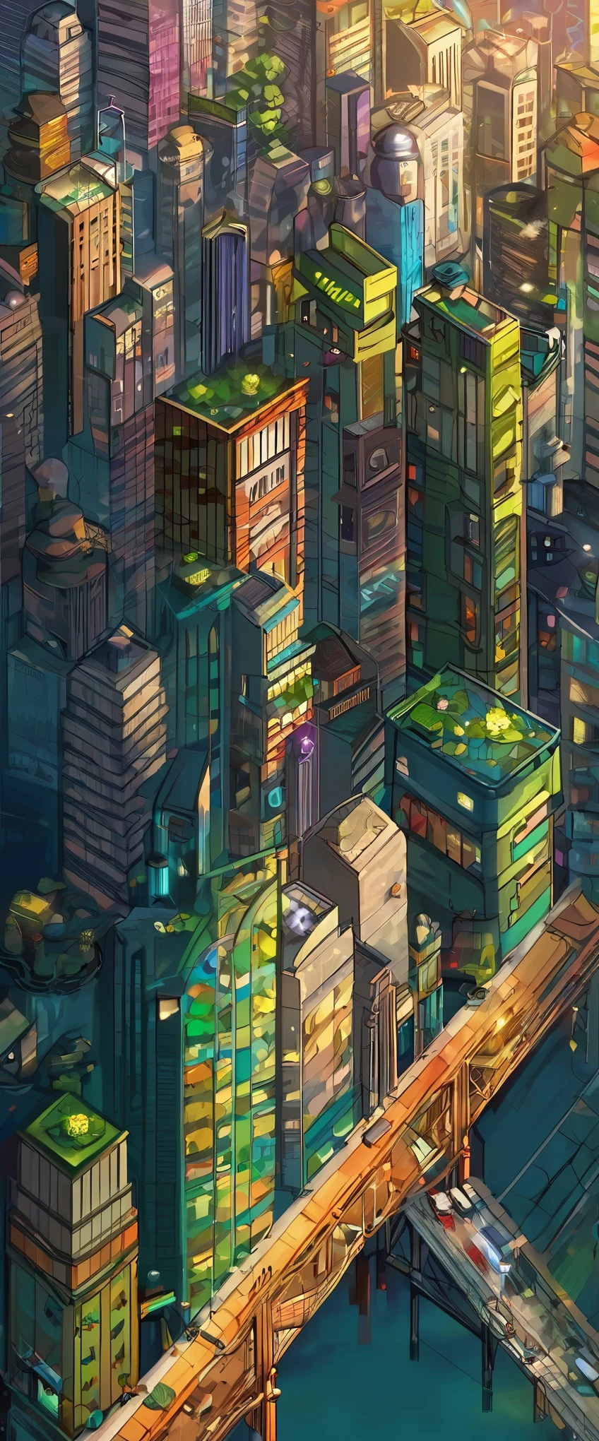 Change to a funky city,