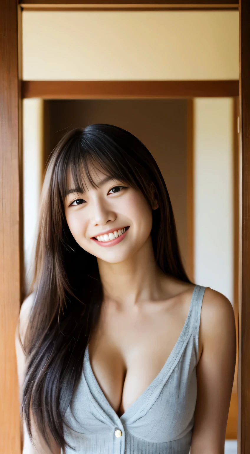 Asian Beauty A masterpiece of a beautiful woman standing naked in the kitchen wearing an apron, Best Quality, japanaese girl, 8K, Raw photo, top-notch quality, masutepiece, nffsw:1.2, exceptionally detailed RAW color photo, professional-grade photograph, (Realistic, Photorealistic:1.37), (highly detailedskin:1.2), Ultra-high resolution, (lenz 50mm), (masutepiece, top-quality:1.3)(4 Unparalleled beauty:1.5),Happy smile,8K,RAW portrait of a group of girls,80mm,