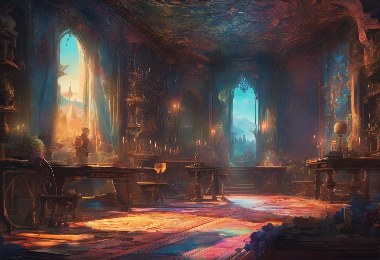 Cinematic scene; wide angle scene; Scene with more vibrant colors; 4k scene; well-defined image features; hyper-realistic touch; Family with three people; a family bible praying on a table by lamplight, very dark, minimalist place, conceptual art and design, artistic painting, Artist working with colored paints, alcohol ink, abstract portraits, Thematic scenes; surreal, beautiful, exquisitely detailed, body glow, a masterpiece, detailed matte painting, deep colors, fantastic and intricate details, splash screen, complementary colors, fantasy concept art, 8k resolution trend in Artstation Unreal Engine 5", mixing whimsy with the greatness of the art of realism, a touch of another world, incredible colors, expressive and silky contours.