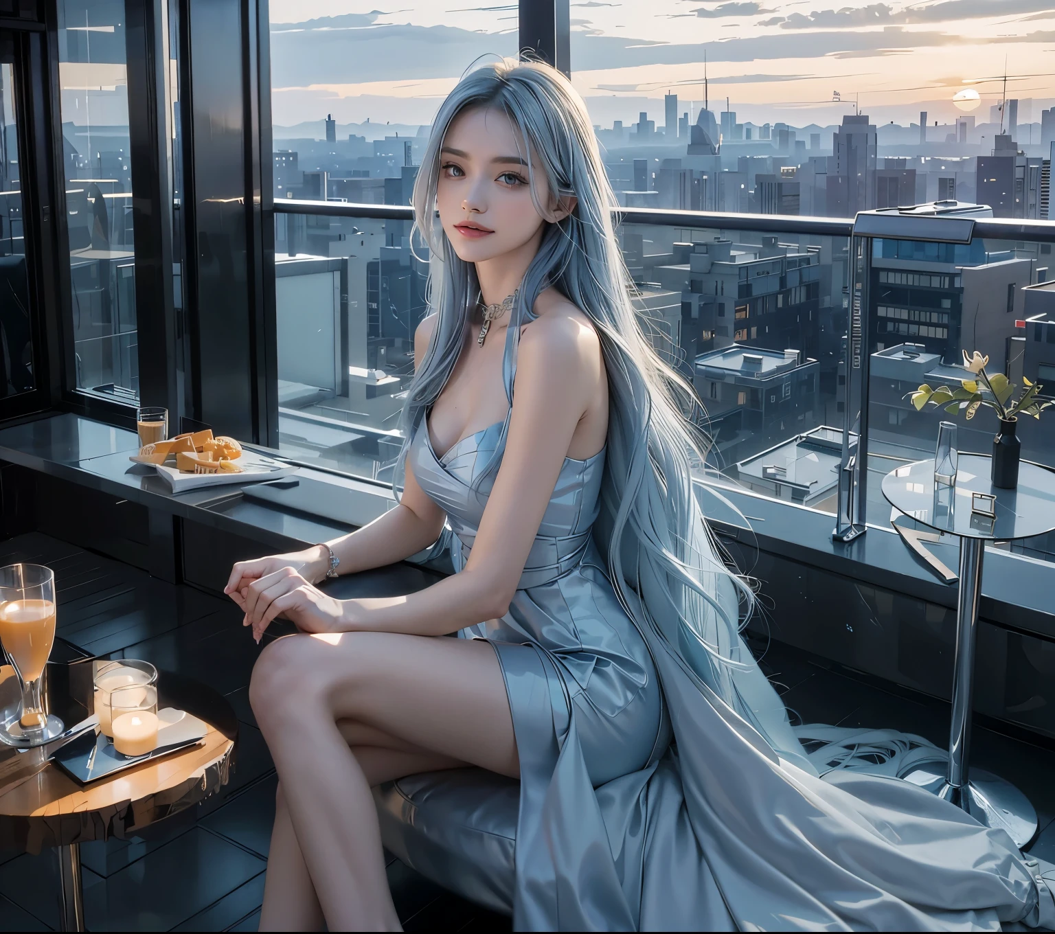 Wearing metallic accessories