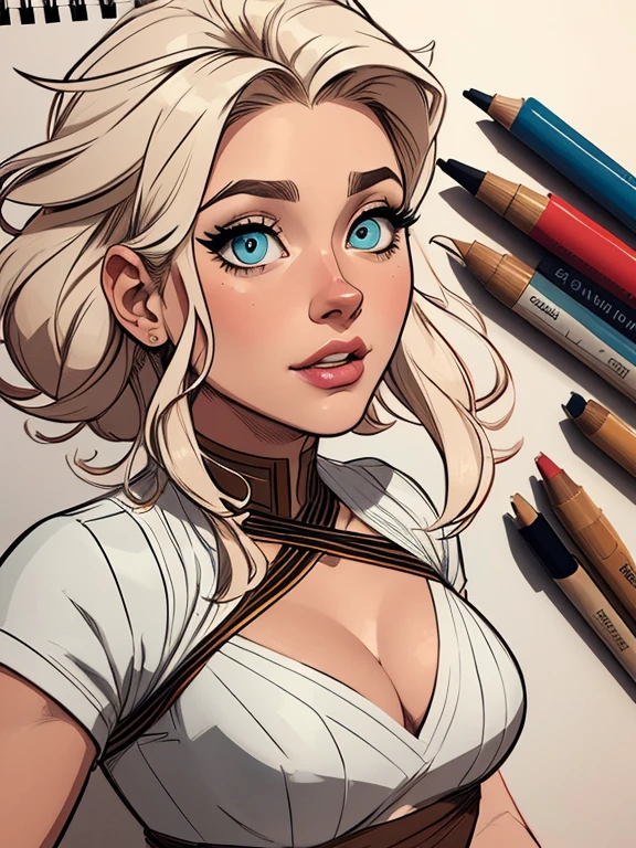 Personagem mulher ninja com marcas de guerras Imagem de desenho animado de uma mulher .cartoon style illustration, estilo de arte dos desenhos animados, estilo de arte dos desenhos animados, digital illustration style, design de personagens altamente detalhado, arte digital detalhada coragem, Forest fan art, Design de personagens de retrato, beautiful digital illustration, retrato de alta qualidade, Arte em quadrinhos, mulher jovem cabelo com transas lindas . Beautiful outlined eyes Medium large bust and wonderful sensual clothes. expression of sexual desire image from the waist to the head illustration
