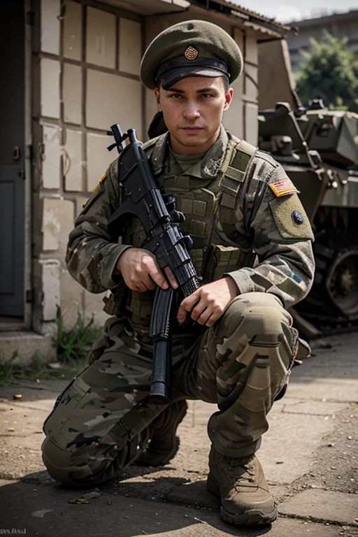 SOLDIER AT WAR UKRAINE