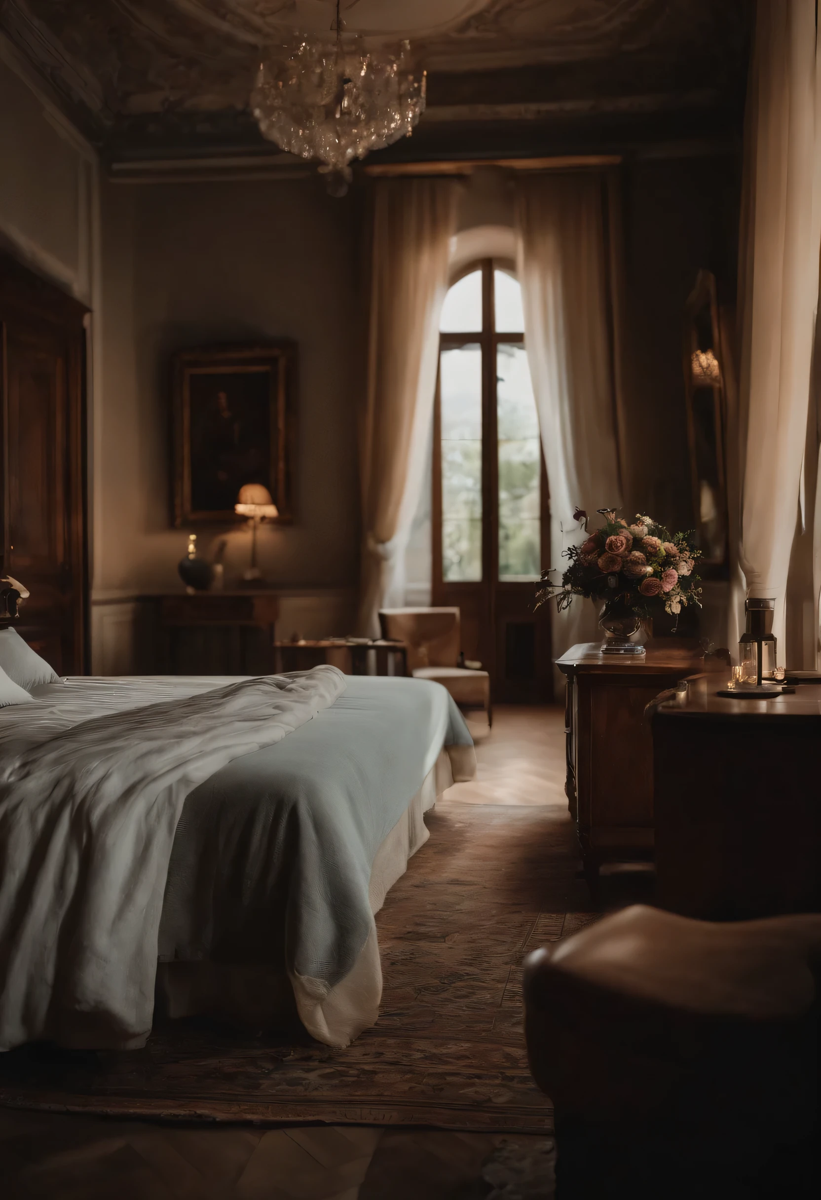 ((Best quality)), ((artwork)), (detailed), a luxurious room in Italy, photo taken by iphone 14 pro max