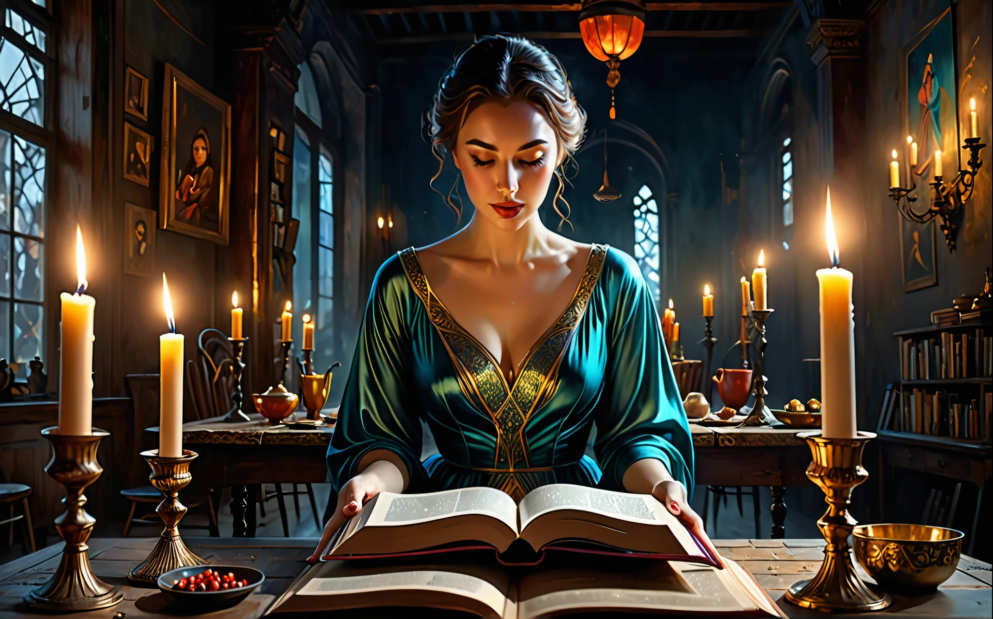 Young wimmen in dungeons