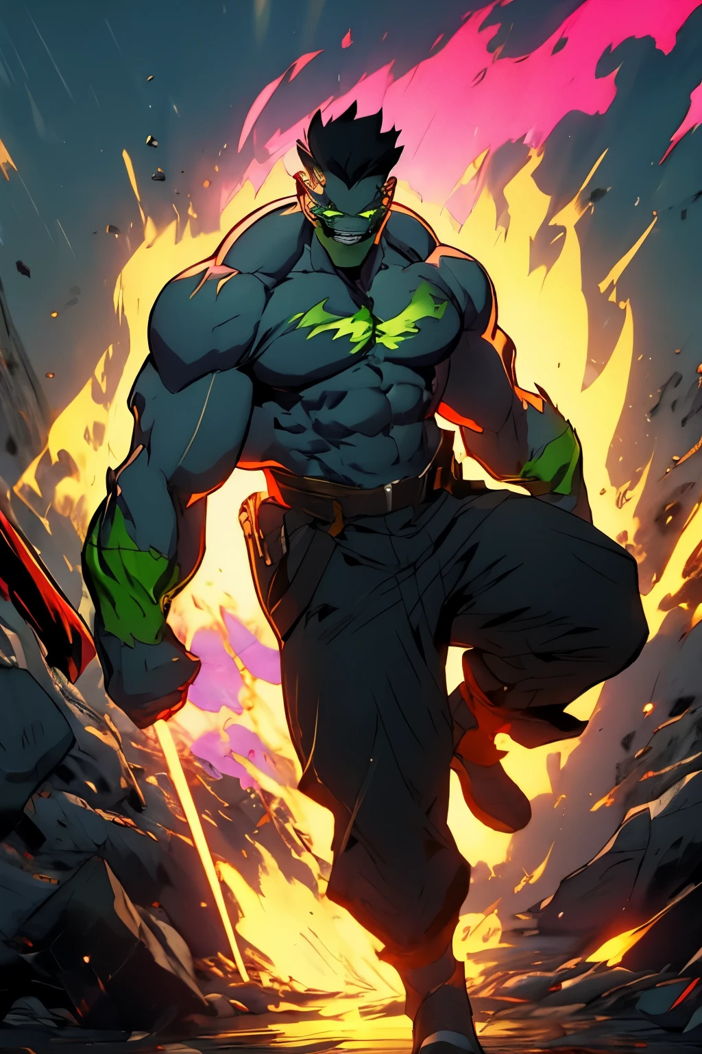 hulk 2077 as a villain