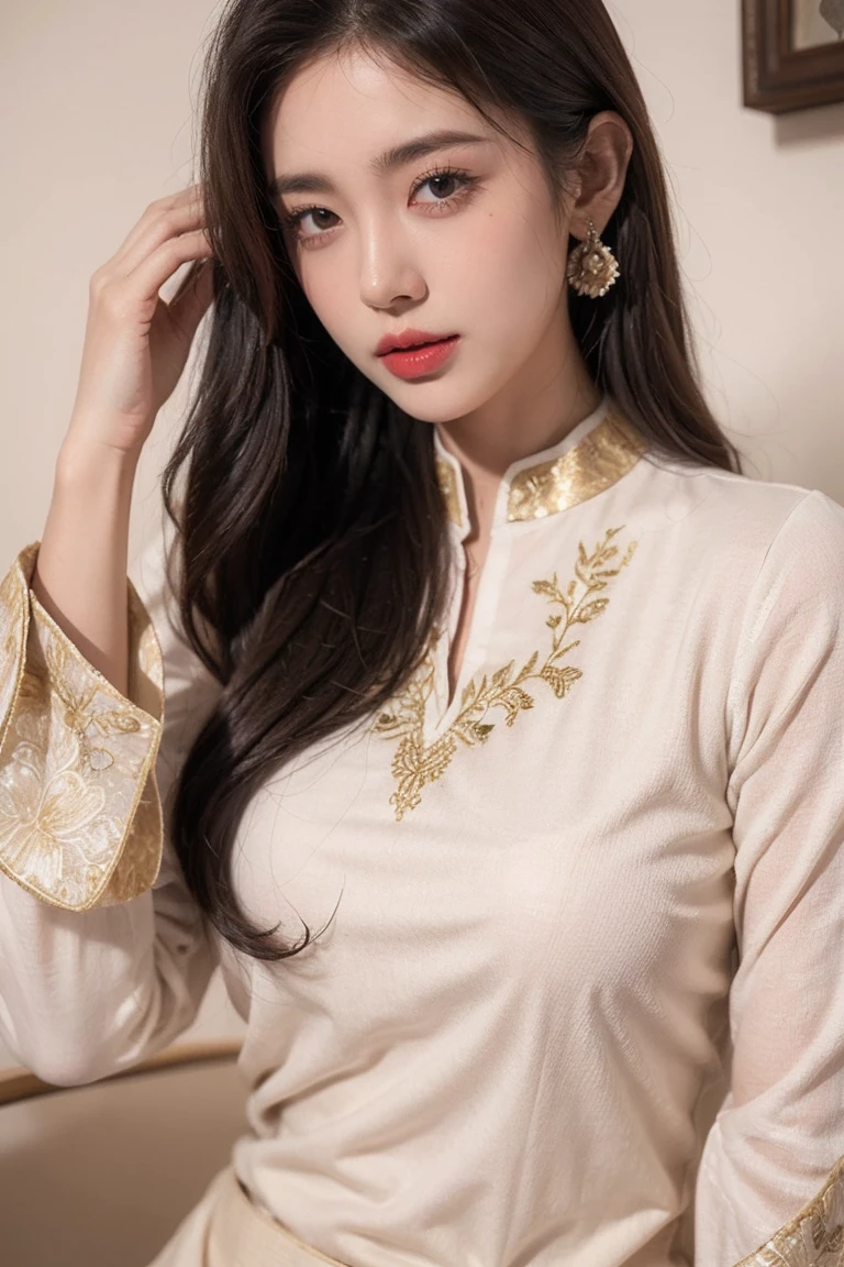 Magenta viscose-cotton kurta with beige, golden prints ad embroidery. It's a great choice for formal occasions or casual days.
Specifications
Magenta
Viscott (Viscose & Cotton)
Hand Embroidery
A-Line
Band Collar
3-Quarter Sleeve
Long
Hand Wash With Mild Detergent In Cold Water