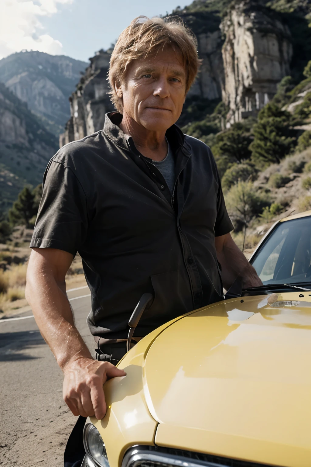 Foto de Robert Redford siendo despedido de su trabajo
