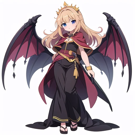 white background, (Best quality, anime, Anime Art Style:1.2) , Young girls, fantasy outfit, full body,