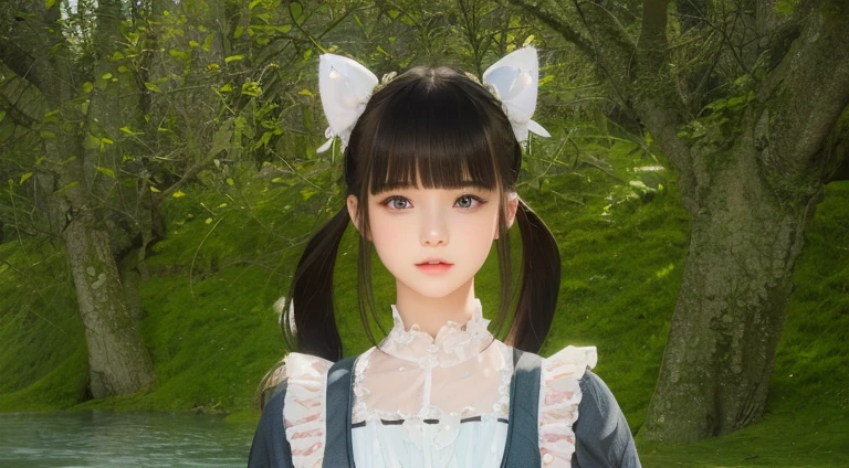 portlate、School Uniforms、bright expression、Young shiny shiny white shiny skin、Best Looks、ultimate beauty girl、The most beautiful platinum blonde hair in the world、shiny light hair,、Super long silky straight hair、Beautiful bangs that shine、Glowing crystal clear attractive blue eyes、Very beautiful nice cute girl、Lush bust