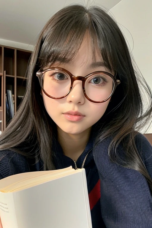 Yinkya、Glasses、Reading lover、See-through