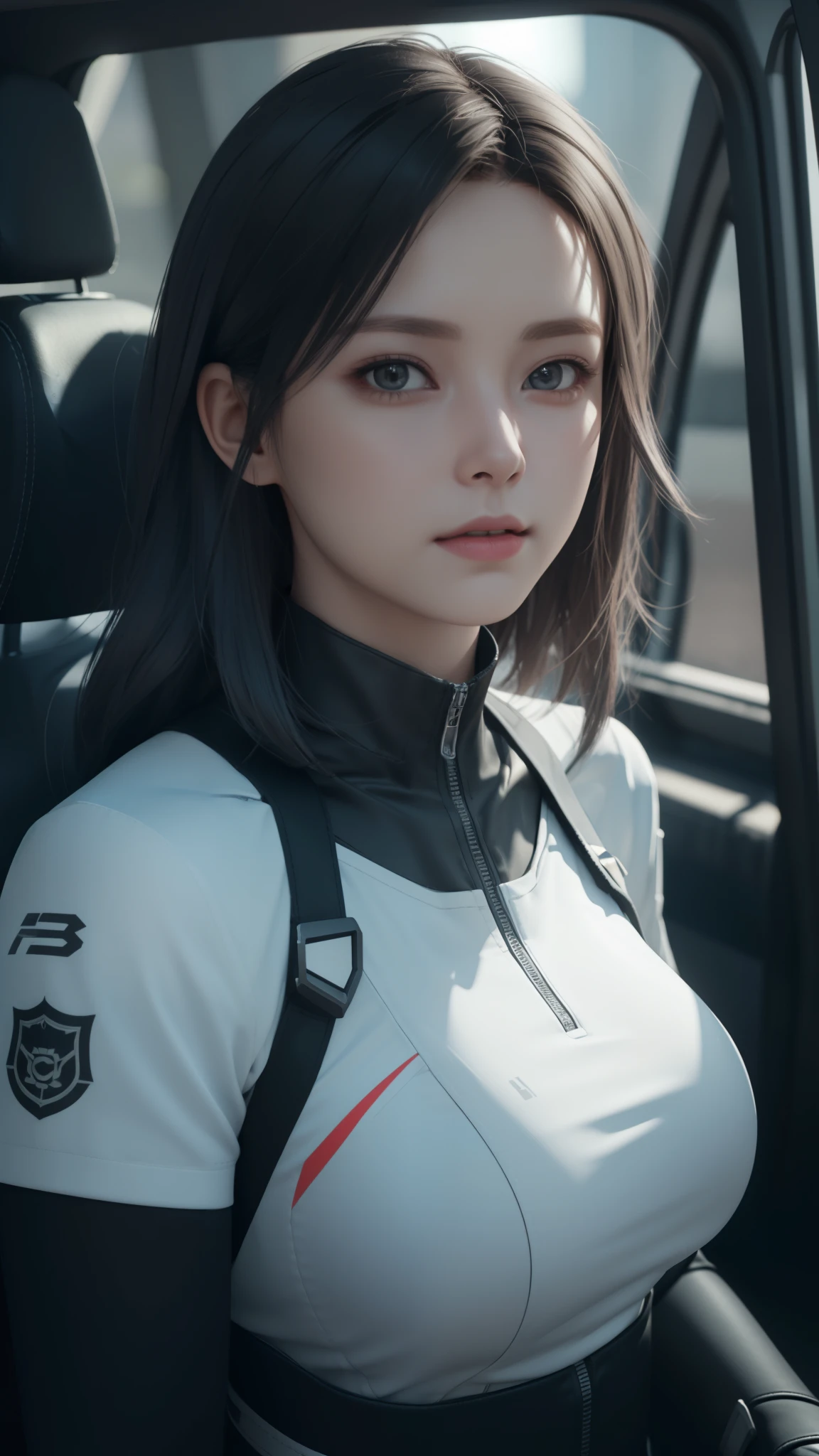 ((Best quality)), ((masterpiece)), (detailed:1.4), 3D, an image of a beautiful cyberpunk female,HDR (High Dynamic Range),Ray Tracing,NVIDIA RTX,Super-Resolution,Unreal 5,Subsurface scattering,PBR Texturing,Post-processing,Anisotropic Filtering,Depth-of-field,Maximum clarity and sharpness,Multi-layered textures,Albedo and Specular maps,Surface shading,Accurate simulation of light-material interaction,Perfect proportions,Octane Render,Two-tone lighting,Wide aperture,Low ISO,White balance,Rule of thirds,8K RAW,