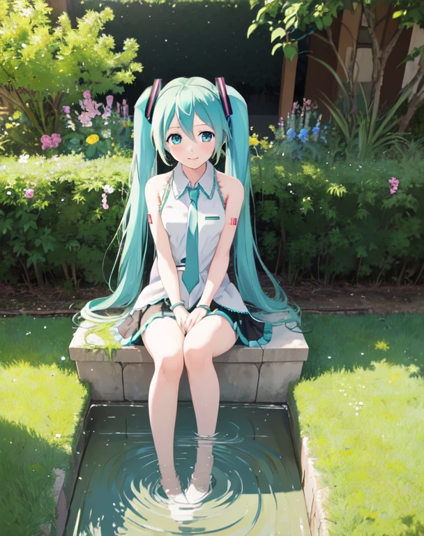 nsfw,vaginal,sex,miku hatsune,crowd,spread pussy,masturbation,breast grab,dildo,In the street,penis,cute embarrassed face,cum in pussy,School swim wear,in poolside,