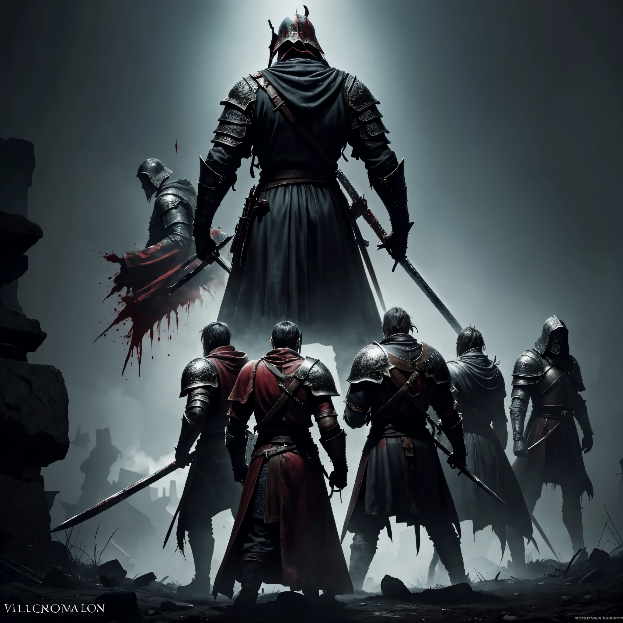 Blood-bathed sword