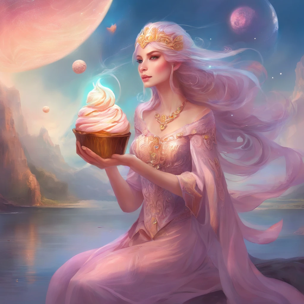 ice cream woman