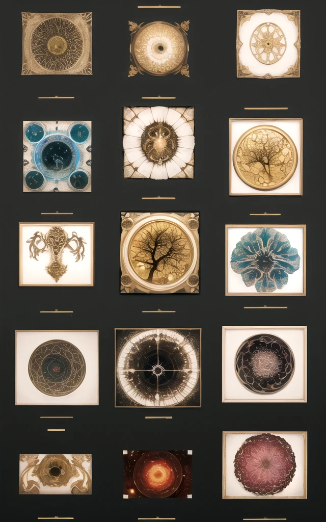(Evolution of life)、Fibonacci、the golden ratio、melted wax、Visible brush strokes、3D tessellation wireframe、neural graphic、neurons、The Tree of Life、Farbe、tenderness、passion、The ultra -The high-definition、8K UHD、masterpiece